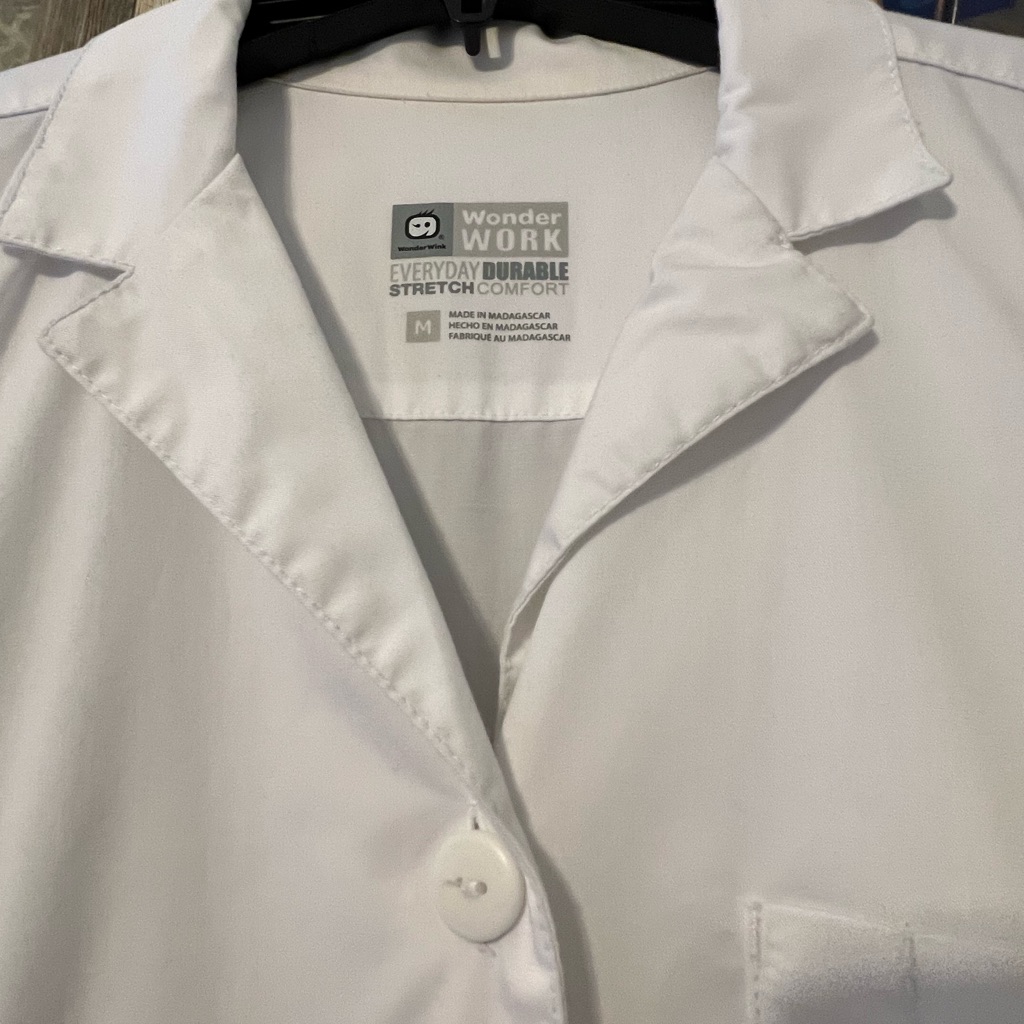 Lab Coat Wonder Work Brand